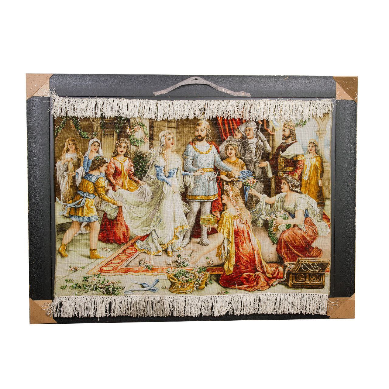 Handwoven Silk Carpet Tableau - Cyrus the Great Coronation